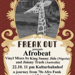 FREAK OUT presents: Afrobeat