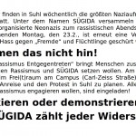 Rassismus entgegentreten - Demovorbereitung
