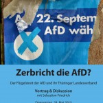 Zerbricht die AfD? – Der Flügelstreit der AfD und ihr Thüringer Landesverband