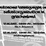 Autonome Bewegung und Selbstorganisation in Griechenland