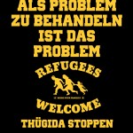 REFUGEES WELCOME – ThüGIDA stoppen!