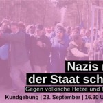 Nazis morden, der Staat schiebt ab! - Kundgebung in Erfurt