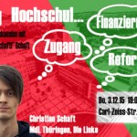 1 Jahr Hochschulpolitik mit #r2g – SDS Jena lädt zur Diskussion