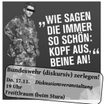 Bundeswehr (diskursiv) zerlegen