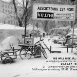 WE WILL RISE كُلّﻪ ما تَمامْ Ausstellung und Archiv im Prozess