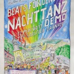 FESTWOCHE DES 25. HAUSGEBURTSTAGES DES AJZ SCHLOSSBERG - Beats für den Kiez - Nachttanzdemo