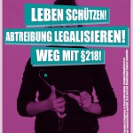 Leben schützen! Abtreibung legalisieren! Weg mit § 218! Demo in Annaberg-Buchholz - Anreise aus Jena