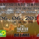 Vortrag: Burschenschaften auf dem Prüfstand. Wer sind sie, was wollen sie und was zeichnet sie aus?