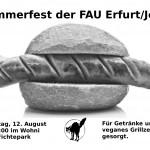 Sommerfest 2017 der FAU Erfurt/Jena