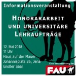 Gewerkschaftliche Perspektiven auf Honorararbeit und universitäre Lehraufträge