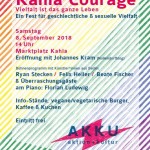 Kahla Courage - Vielfalt ist das ganze Leben, Fest für geschlechtliche & sexuelle Vielfalt