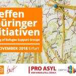 8. Thüringer Initiativentreffen / 8th Meeting of Refugee Support Groups