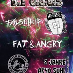 2 Jahre AK40 w/ Die Uiuiuis, Falsetrip, FAT & ANGRY & HC Baxxter