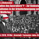 Vortrag & Diskussion zur Bedeutung des Nationalismus in der Arbeiterbewegung seit dem Ersten Weltkrieg
