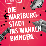 “Die Wartburgstadt ins Wanken bringen!” Bundesweite Antifa-Demonstration in Eisenach
