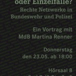 Schattenarmee oder Einzelfälle? Rechte Netzwerke in Bundeswehr und Polizei - Martina Renner