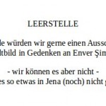 Enver-Şimşek-Platz in Jena Jetzt!