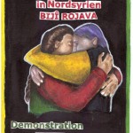 Demonstration: Solidarität mit der Revolution in Nordsyrien wider dem fortdauerndem Krieg gegen die kurdische Gemeinschaft