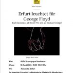 Stille Demo gegen Rassismus