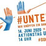 Band der Solidarität in Erfurt - #SoGehtSolidarisch