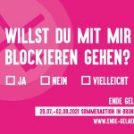Aktionstraining Ende Gelände