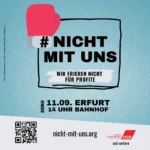 Demonstration: #nichtmituns Wir frieren nicht für Profite!