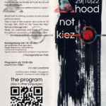 hood not kiez – Stadtteilfest und Kundgebung