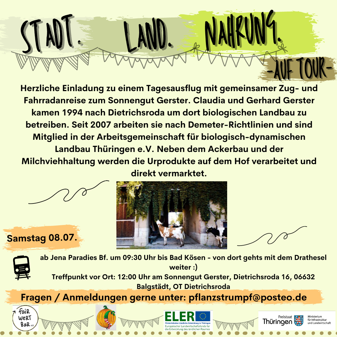 Stadt.Land.Nahrung. auf Tour