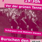 Kundgebung gegen den Burschentag der ADB