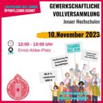 Gewerkschaftliche Vollversammlung