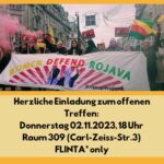 Women Defend Rojava - Offenes Treffen