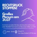 Rechtsruck Stoppen - Plenum