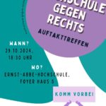 Auftakttreffen: Hochschule gegen Rechts