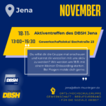 Aktiventreffen des DBSH Jena