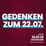 2207nichtvergessen - Öffentliches Gedenken