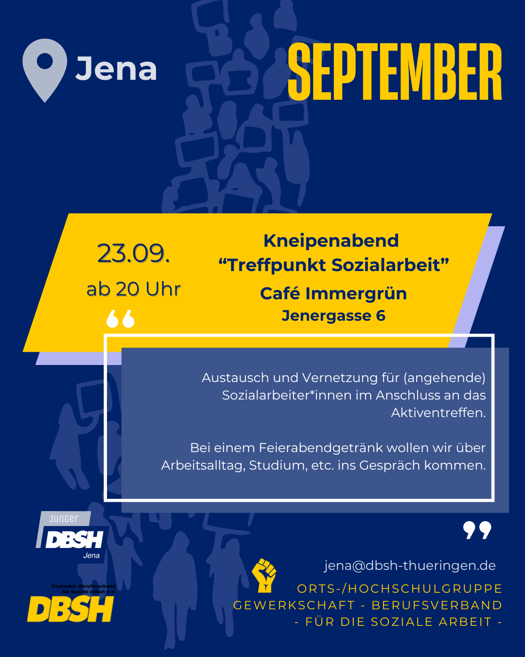 Kneipenabend "Treffpunkt Sozialarbeit"