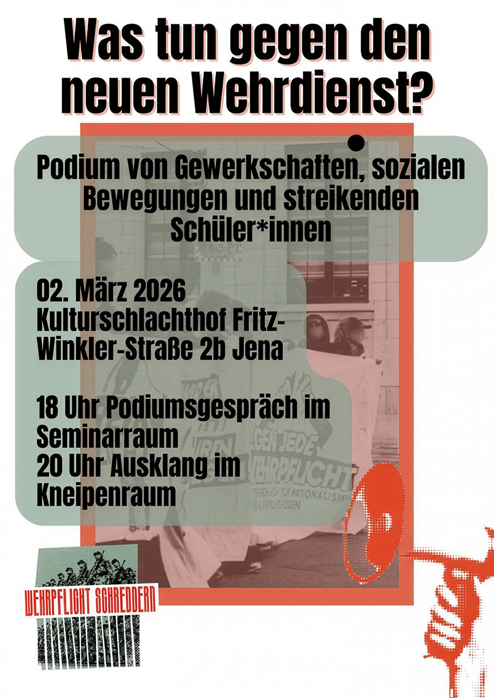 Was tun gegen den neuen Wehrdienst?