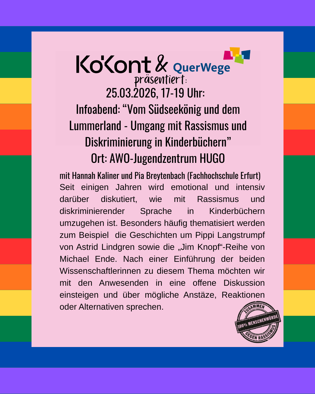 Vom Südseekönig und dem Lummerland - Umgang mit Rassismus und Diskriminierung in Kinderbüchern