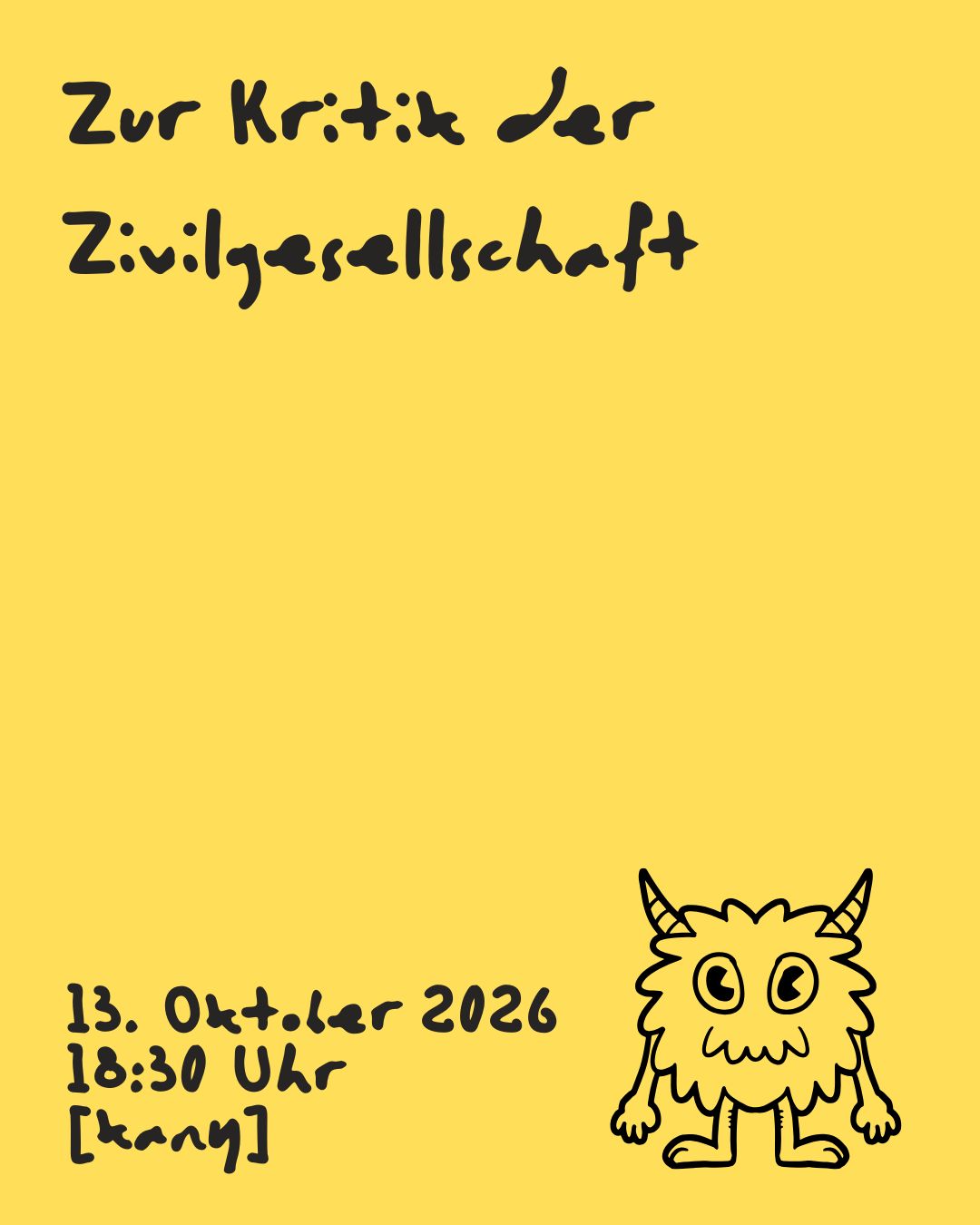 Zur Kritik der Zivilgesellschaft