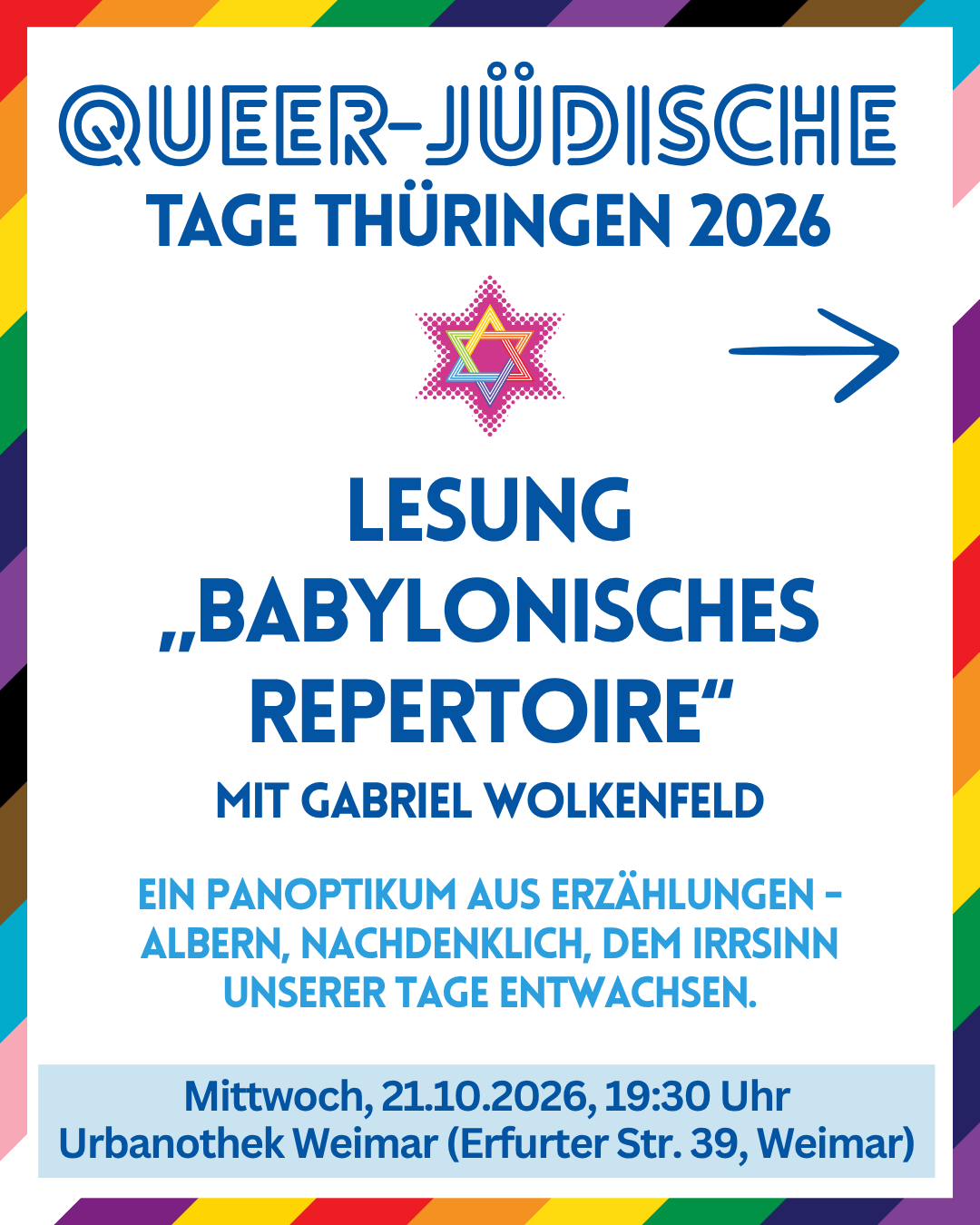 Lesung "Babylonisches Repertoire"