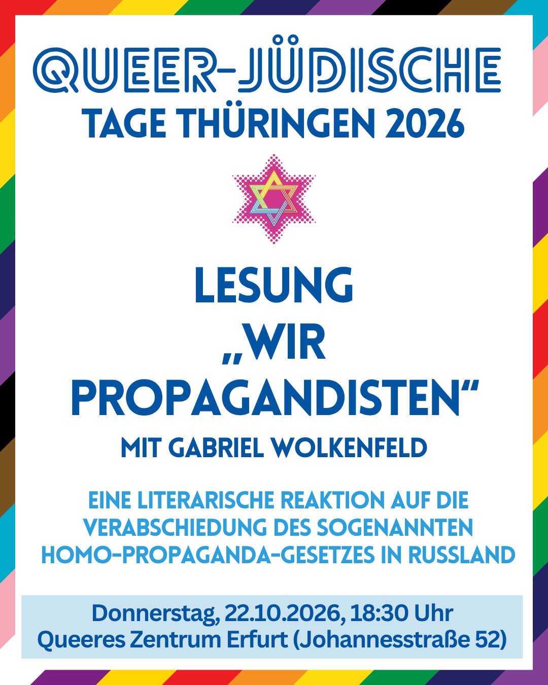 Lesung "Wir Propagandisten"